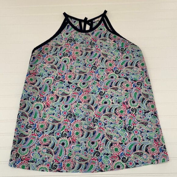 C. Wonder Tops - C. Wonder Paisley Sleeveless Top Womens Medium